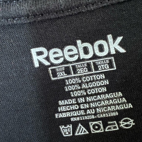 Reebok Baltimore Ravens Sideline T-Shirt Men’s XXL NFL Cotton Football Tee - Picture 6 of 6